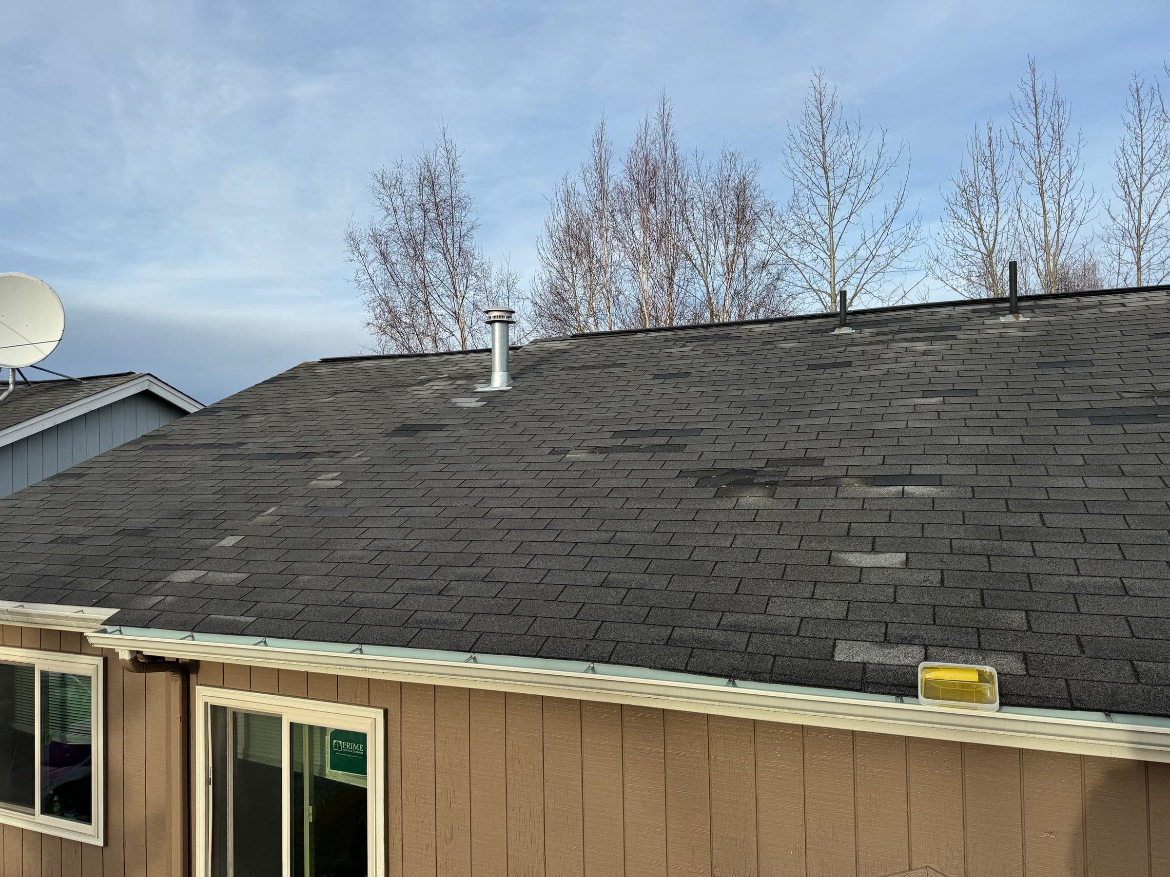 Anchorage roof storm damage assessment with inspection toolkit